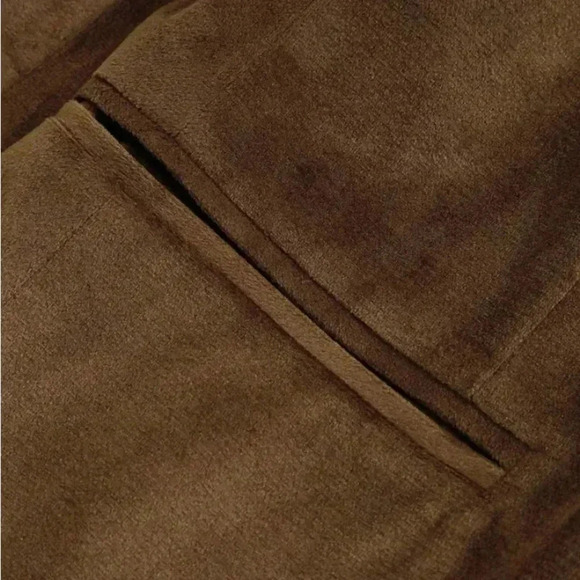 🆕 Manfinity Mode Men's Single Button Suit With Shawl Collar Brown🆕 - Picture 6 of 16